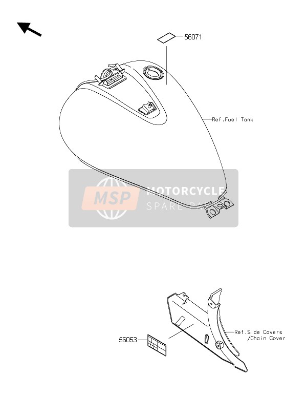 Kawasaki VULCAN 900 CUSTOM 2016 Labels for a 2016 Kawasaki VULCAN 900 CUSTOM