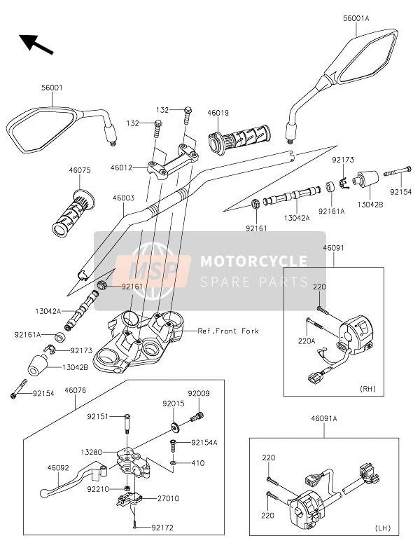 460910308, HOUSING-ASSY-CONTROL, Kawasaki, 0