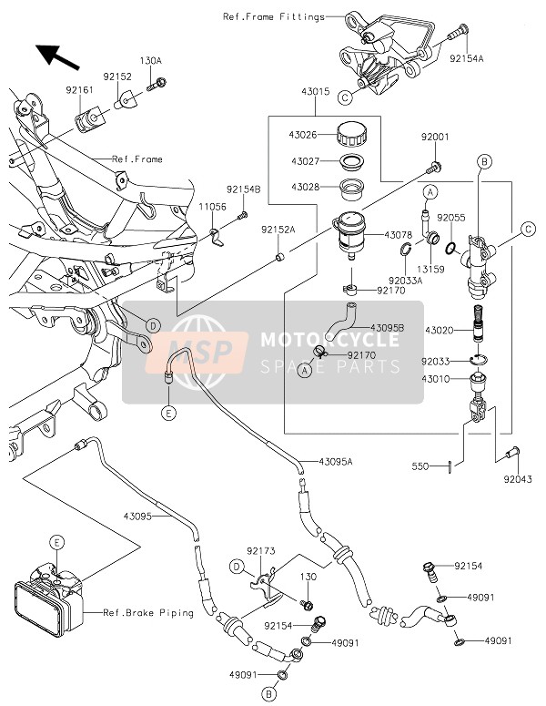 Rear Master Cylinder