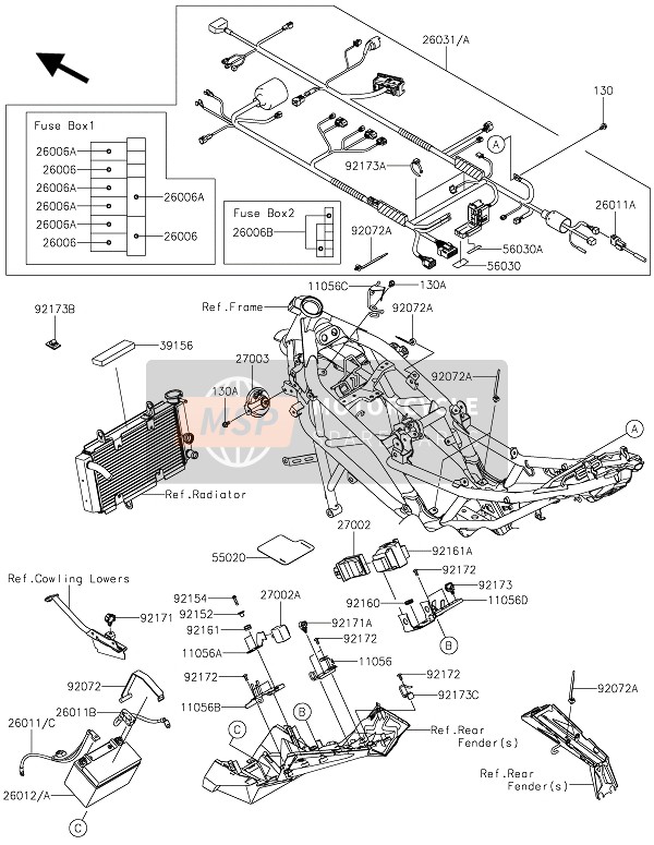 CHASSIS ELEKTRISCHE AUSRÜSTUNG