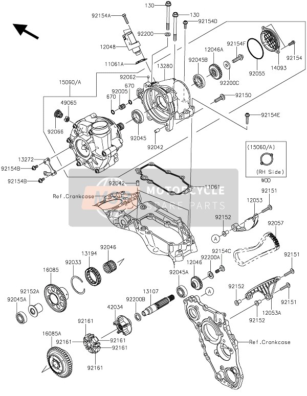 Kawasaki NINJA H2 2015 Super Charger for a 2015 Kawasaki NINJA H2