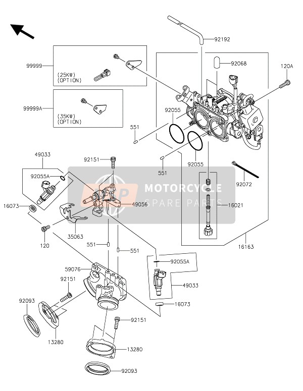 Kawasaki VN 900 CUSTOM 2015 Throttle for a 2015 Kawasaki VN 900 CUSTOM