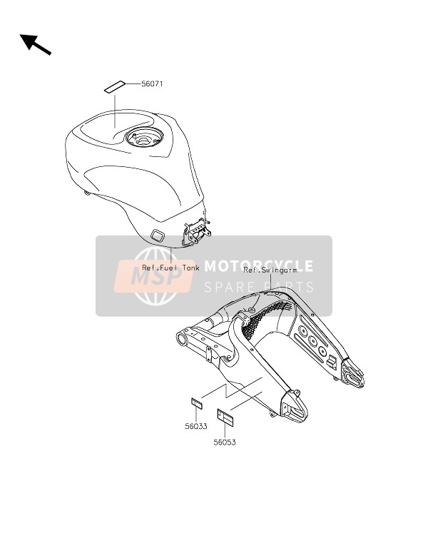 560530928, LABEL-SPECIFICATION,Tire&Load, Kawasaki, 0