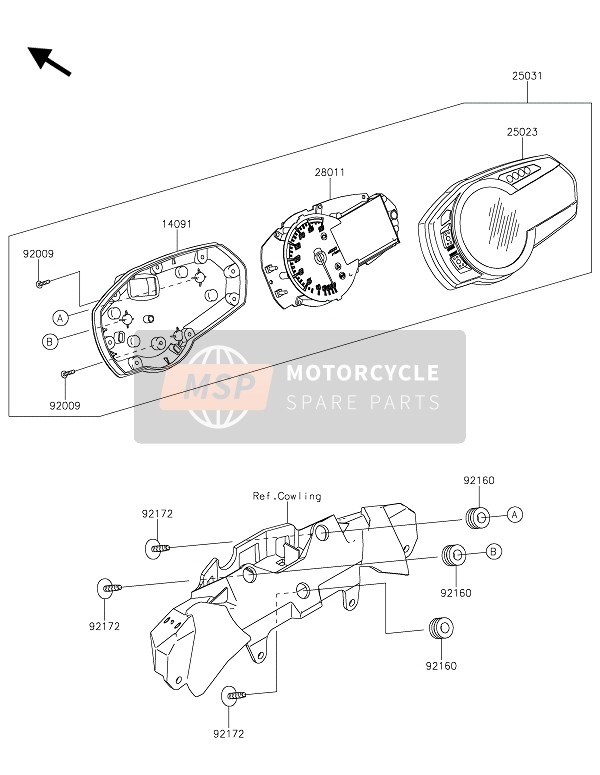 Kawasaki NINJA ZX-6R ABS 2016 Metro(S) para un 2016 Kawasaki NINJA ZX-6R ABS