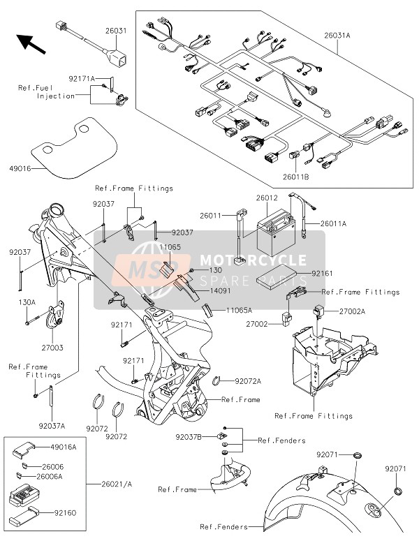 260210066, Junction Box, Kawasaki, 1