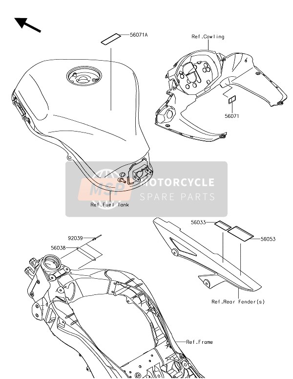 560530940, LABEL-SPECIFICATION,Tire&Load, Kawasaki, 0