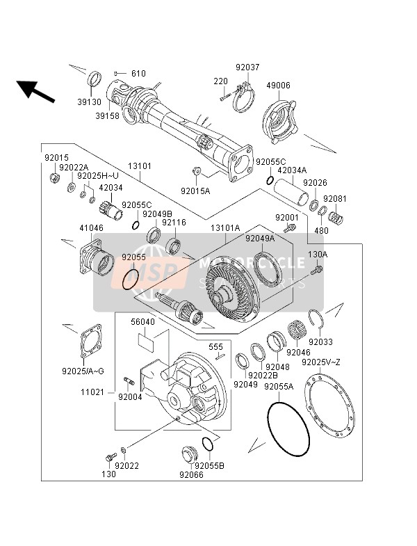 Drive Shaft & Final Gear