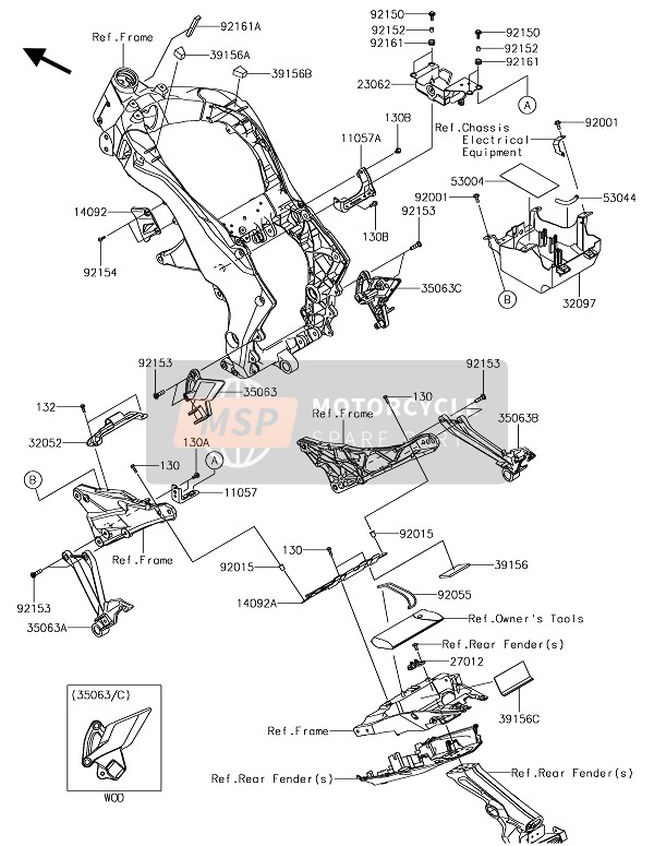 921611947, Damper,80X15X8, Kawasaki, 0