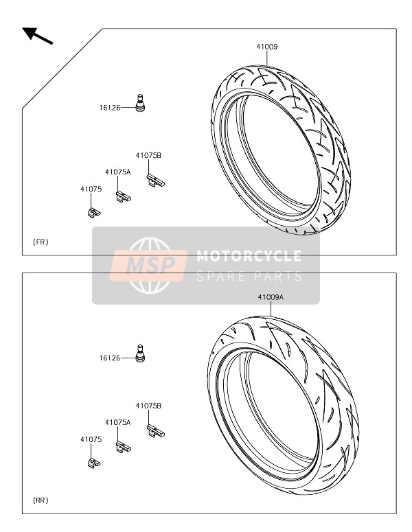 410090695, Tire, Rr, 180/55ZR17(73W), D, Kawasaki, 0