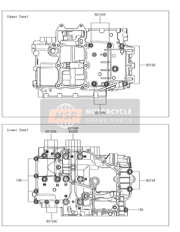 921542986, Bolt,Flanged,6X105, Kawasaki, 0