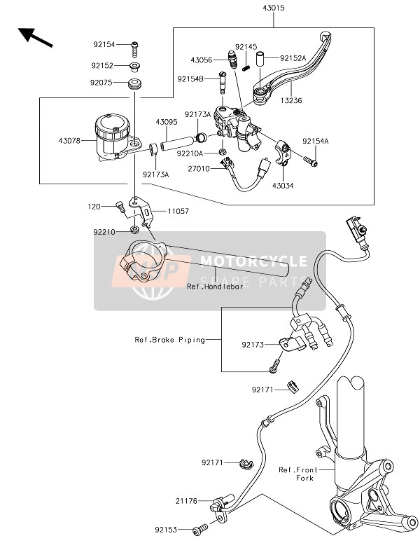 Front Master Cylinder