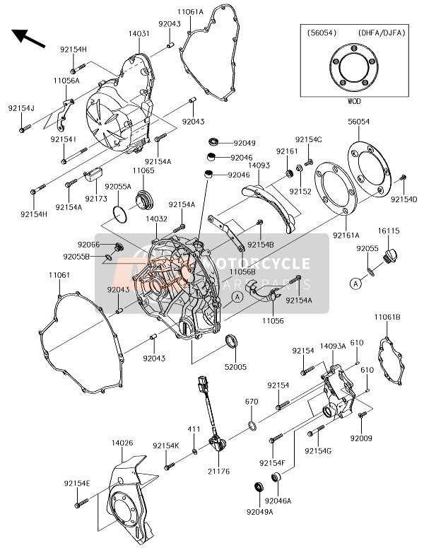 Kawasaki VULCAN S ABS 2018 MOTORHAUBE(EN) für ein 2018 Kawasaki VULCAN S ABS