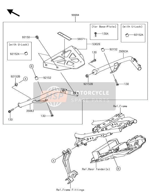 Accessorio (Staffa per top case)