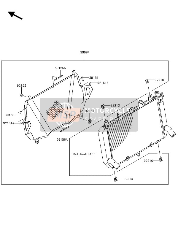 Accessoire (Radiator Scherm)