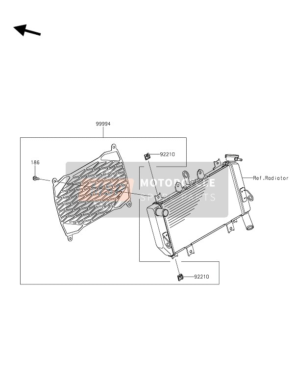 Accessoire (Radiator Scherm)