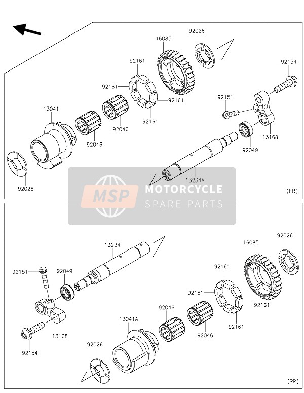 Kawasaki NINJA H2 SX SE+ 2019 Balancer for a 2019 Kawasaki NINJA H2 SX SE+