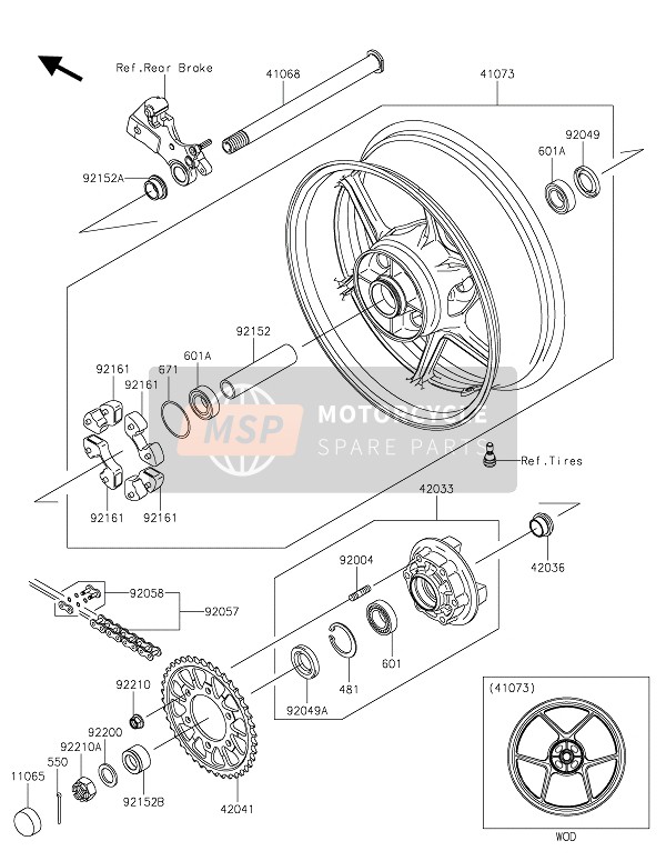 920580064, JOINT-CHAIN, Kawasaki, 0