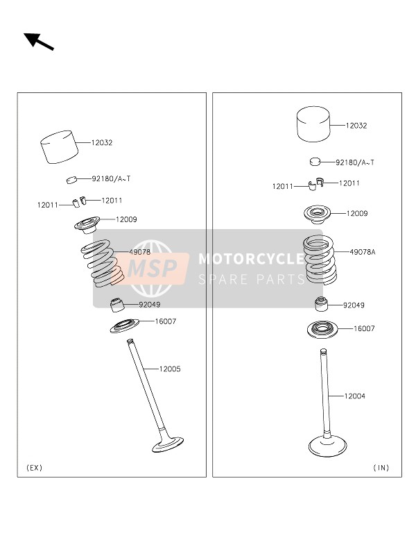 Kawasaki VERSYS 1000 2019 Vannes pour un 2019 Kawasaki VERSYS 1000