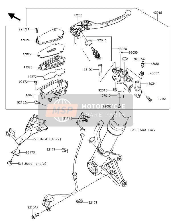 Front Master Cylinder