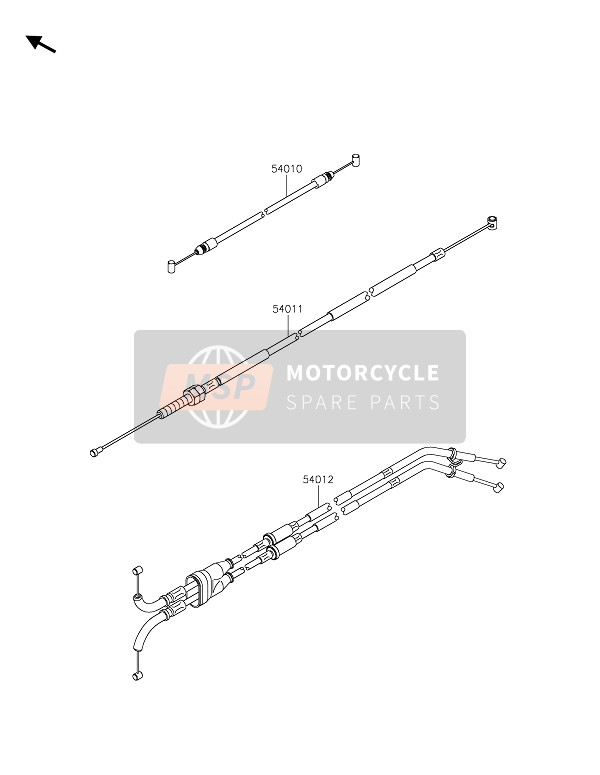 Kawasaki NINJA ZX-10R 2020 KABEL für ein 2020 Kawasaki NINJA ZX-10R