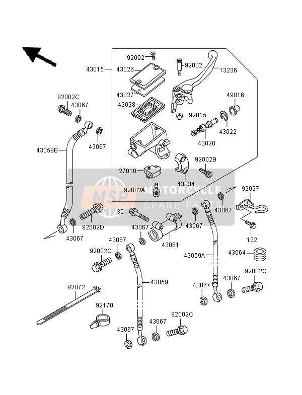 Front Master Cylinder