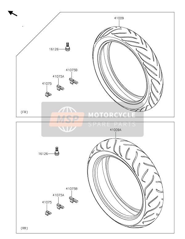 Kawasaki VERSYS 650 2020 TIRES for a 2020 Kawasaki VERSYS 650