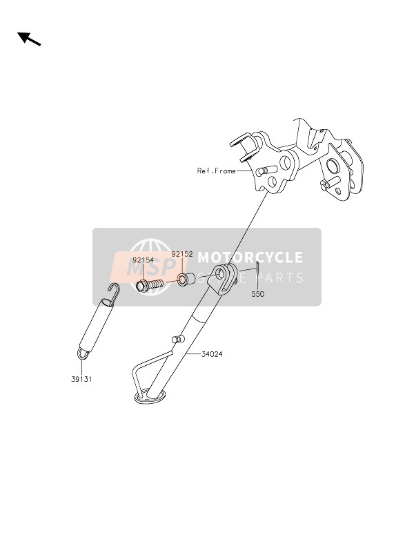 Kawasaki VERSYS-X 300 2020 STAND(S) for a 2020 Kawasaki VERSYS-X 300