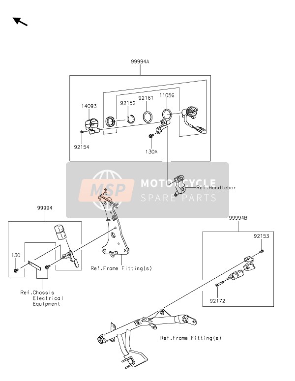 Kawasaki VULCAN S 2020 Accesorio (Bloqueo de casco ETC.) para un 2020 Kawasaki VULCAN S