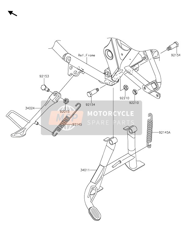 Kawasaki W800 2020 In Piedi(S) per un 2020 Kawasaki W800