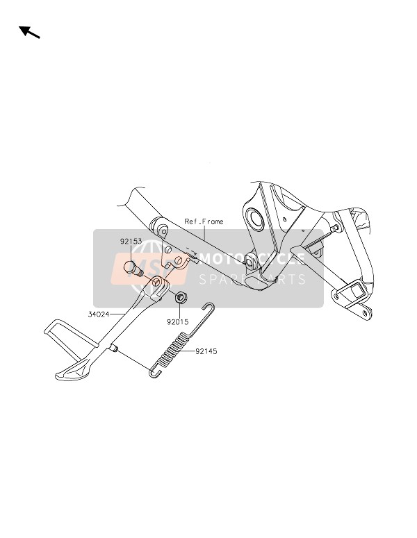 Kawasaki W800 CAFE 2020 Supporter(S) pour un 2020 Kawasaki W800 CAFE