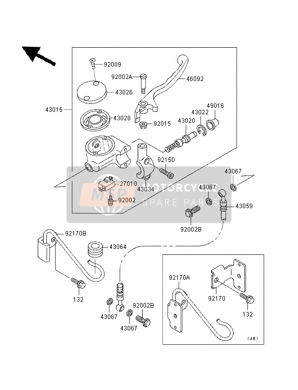 Front Master Cylinder