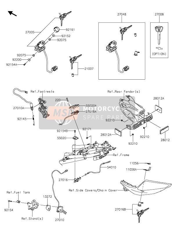 921543869, Bolt,FLANGED-SMALL,6X16,TB2468, Kawasaki, 1