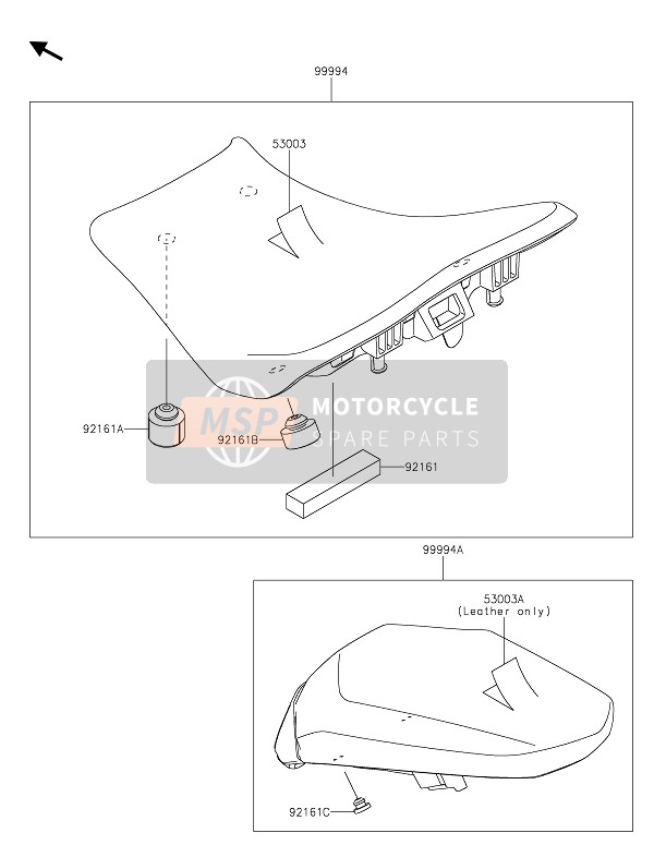 921611970, Damper,14X30X14.5, Kawasaki, 1