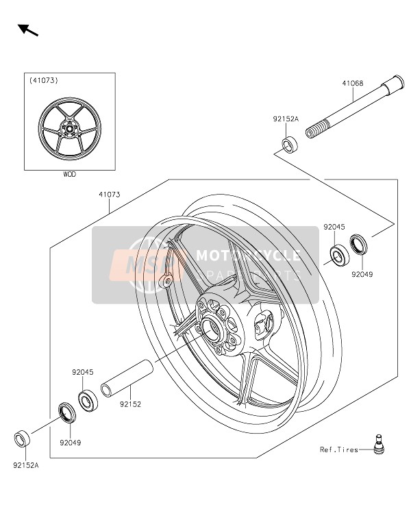 FRONT HUB