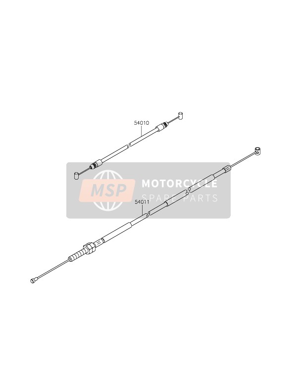 Kawasaki NINJA ZX-10RR 2021 CABLES for a 2021 Kawasaki NINJA ZX-10RR