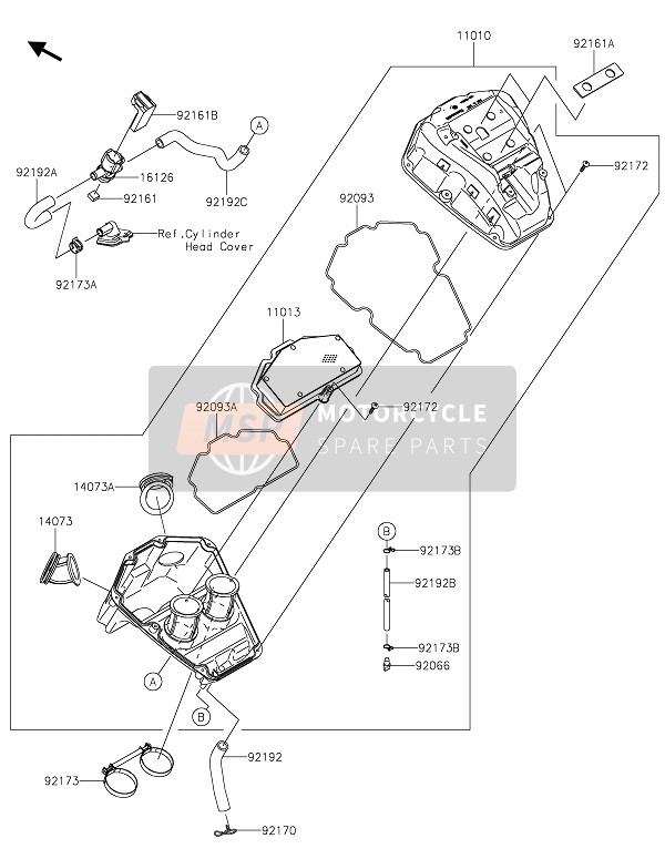 140730971, Duct,Intake,Lh, Kawasaki, 0