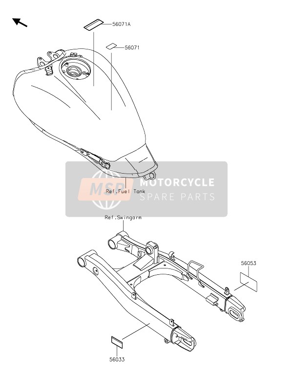 Kawasaki VULCAN S 2021 LABELS for a 2021 Kawasaki VULCAN S