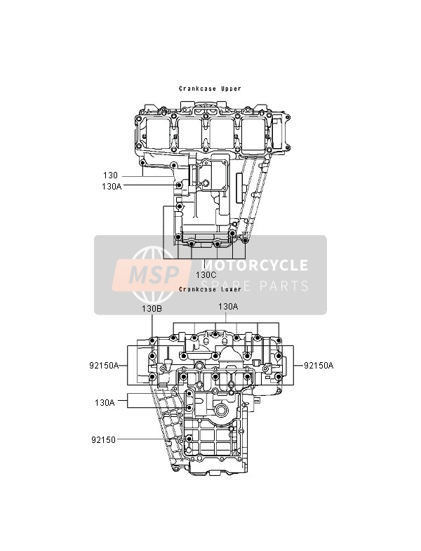 Crankcase Bolt Pattern