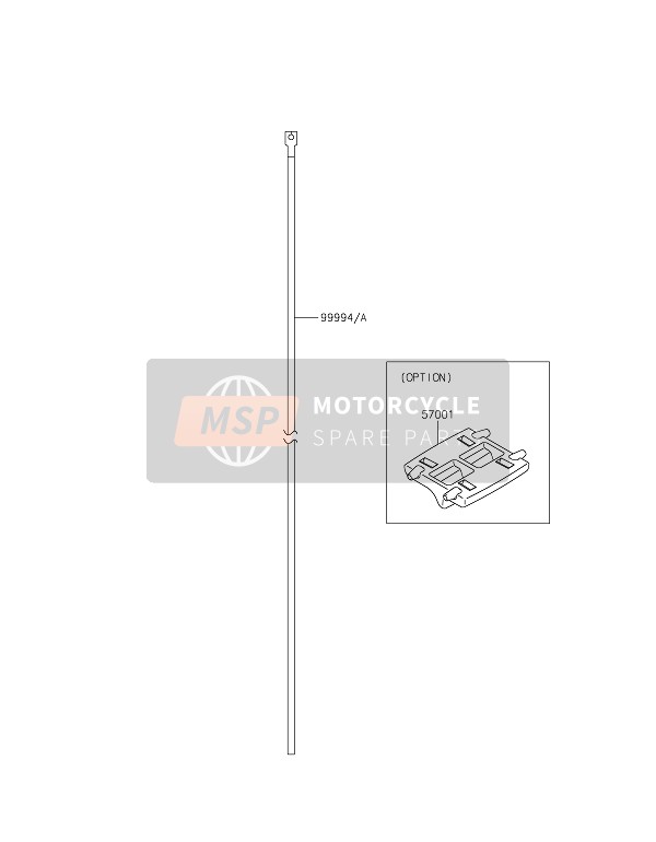 Kawasaki Z H2 SE 2021 Accesorio (Calcomanías) para un 2021 Kawasaki Z H2 SE