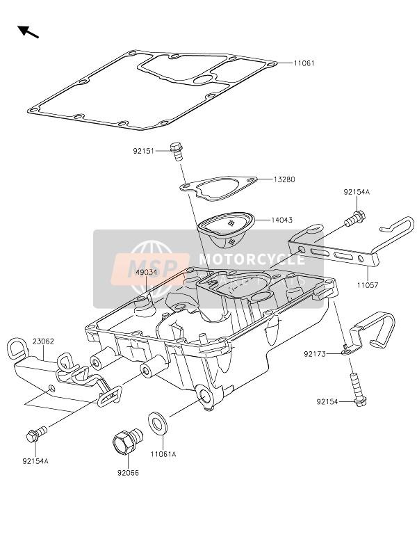 230621251, BRACKET-COMP, Lh, Kawasaki, 0