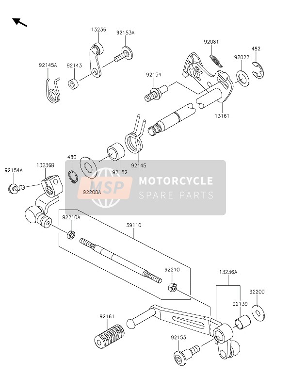 GEAR CHANGE MECHANISM