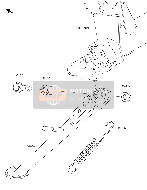 Kawasaki Z900 2021 Supporter(S) pour un 2021 Kawasaki Z900