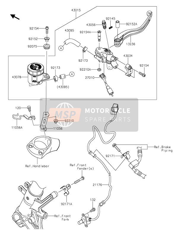 FRONT MASTER CYLINDER