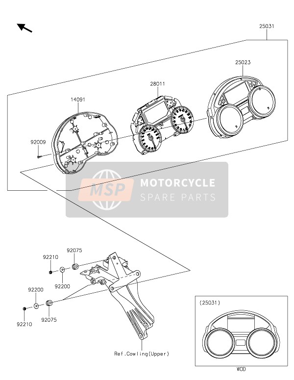 Kawasaki ZZR1400 2021 Metro(S) para un 2021 Kawasaki ZZR1400