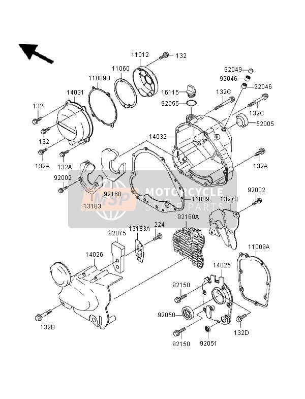 Couvert de moteur