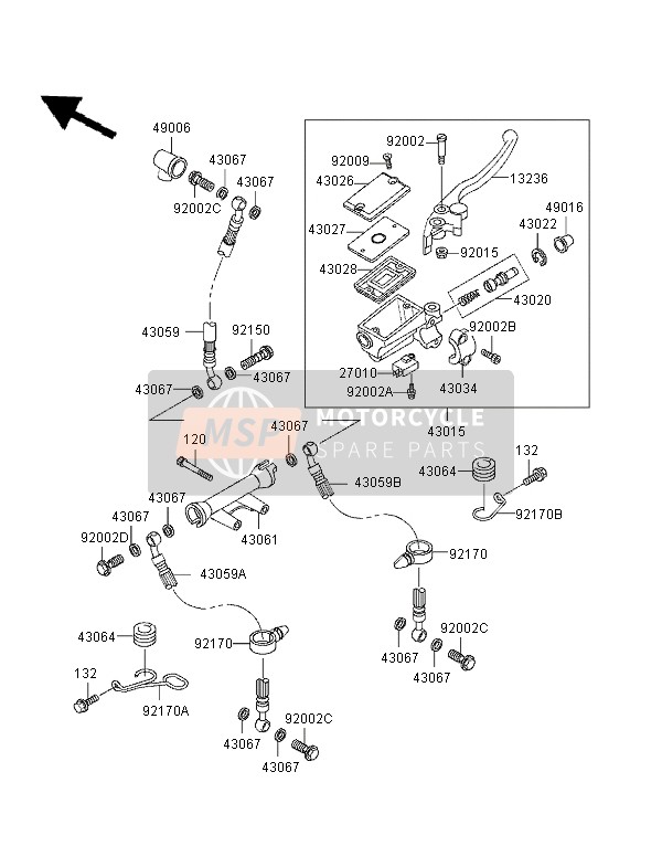 Front Master Cylinder