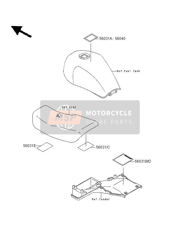 560311746, LABEL-MANUAL,Oil&Oil Filter, Kawasaki, 2