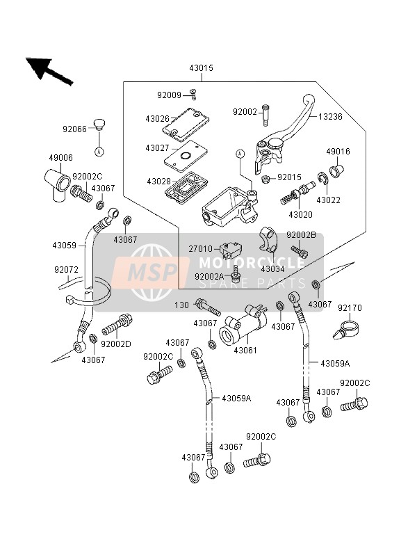 Front Master Cylinder