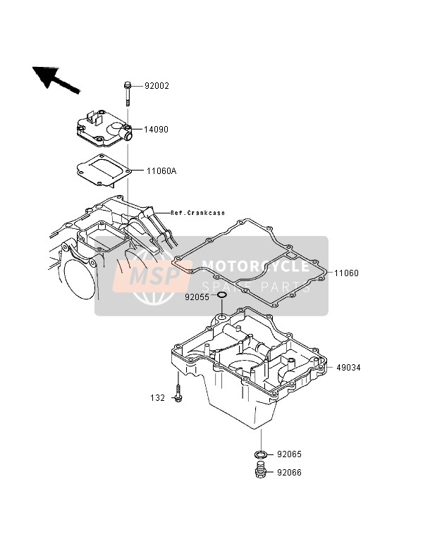 Kawasaki NINJA ZX-7R 1997 Spare Parts - MSP