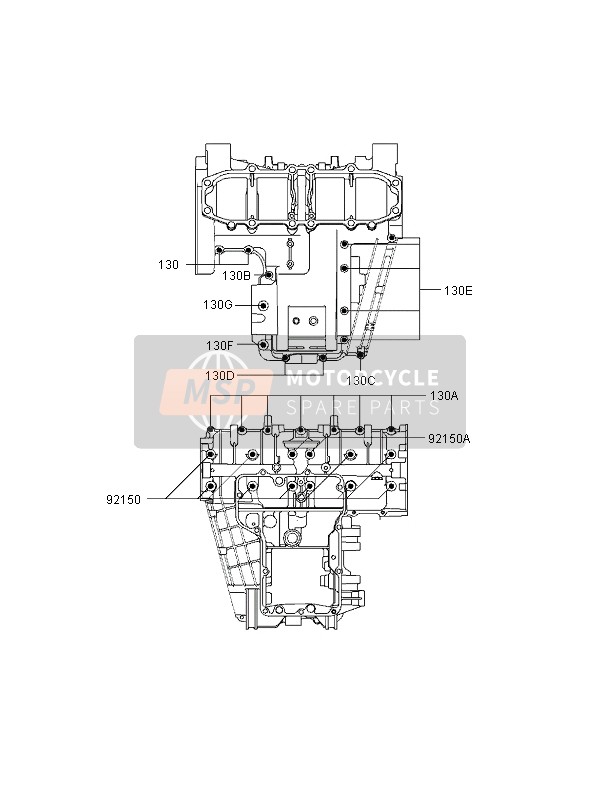 Crankcase Bolt Pattern